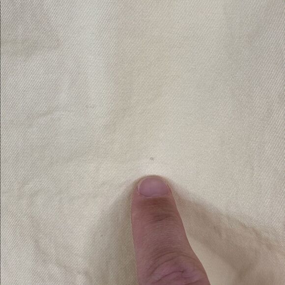 Everlane Yellow Organic Cotton Bubble Top Short Sleeve Shirt Size Large NWT - Picture 7 of 7